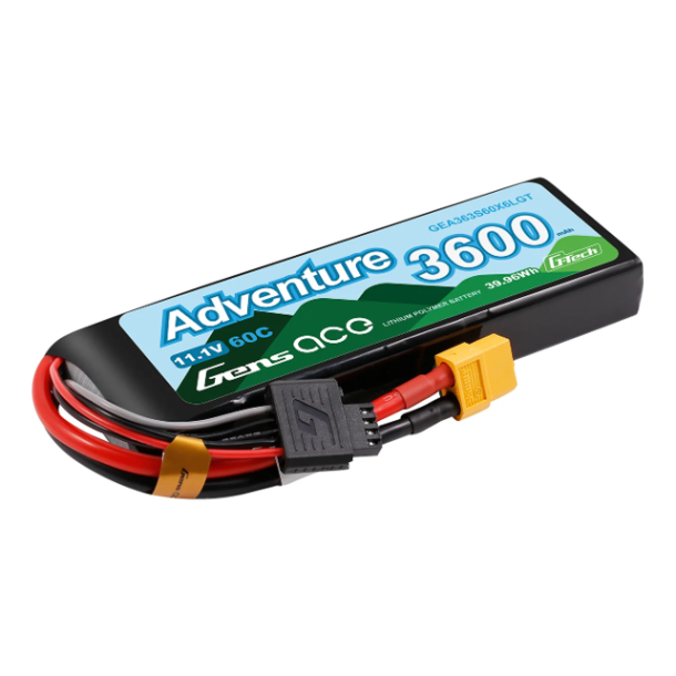 11,1V - 3600Mah - 60C
