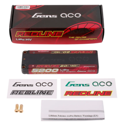 7,6V - 5200Mah - 140C - HV