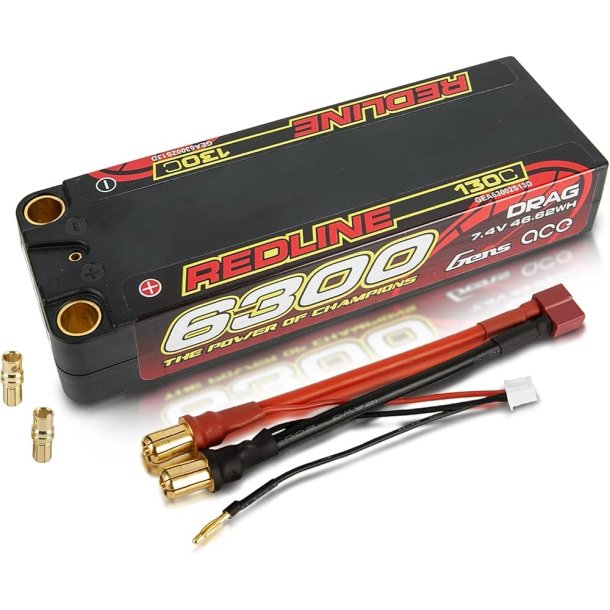 7,4V - 6300Mah - 130C - Redline