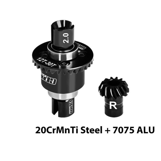 Alu./St�l - Bag - Olie Diff. - Mini Kraton