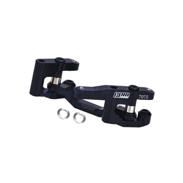 Alu. Steering Rack - Granite GROM - Sort