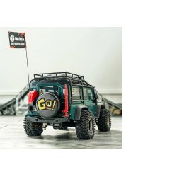 Antenne Med "Injora" Flag - 1/18 + 1/24