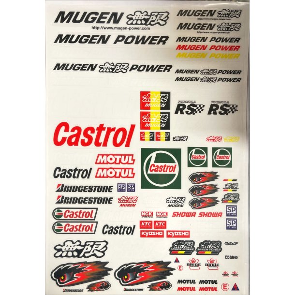 Decal Ark - Castrol/Motul