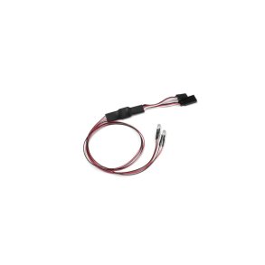 LED Ledningsnet - 2 Hvide 5mm
