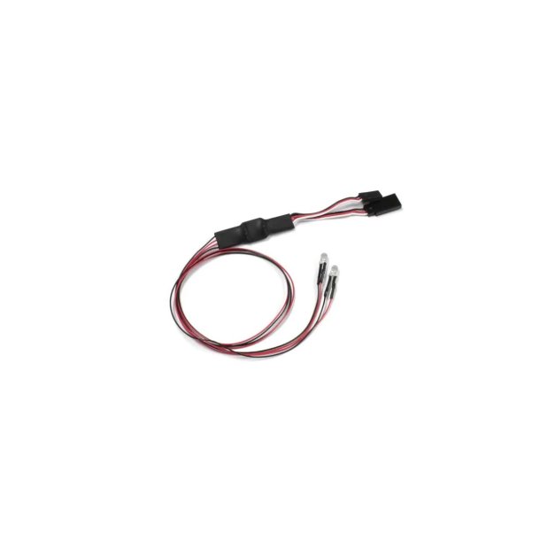 LED Ledningsnet - 2 Hvide 5mm