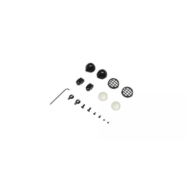 Fog Lamp Set - KC10 - Uden LED�er