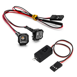 Firkantede LED Lys Inkl. Tænd/Sluk Modul - 1/18-1/24