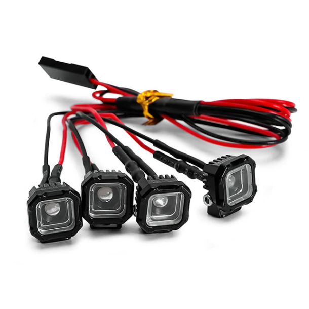 Firkantede LED Lys - 1/18-1/24