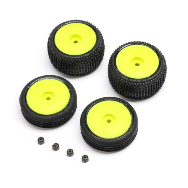 Tires &amp; Wheels Mounted, Yellow