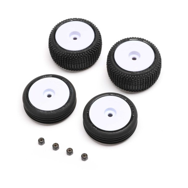 Tires &amp; Wheels Mounted, White