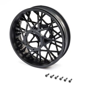 Rear Wheel Set - Black - Promoto-MX