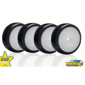 1:10 EP D36 Rubber Tire Preglued Asphalt (4) ETS - Modified - DASU 2026