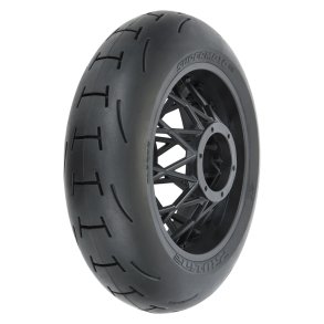 1/4 - Supermoto 2.0 S3 Rear Tire - MTD Black Supermoto Wheel - MX/SM