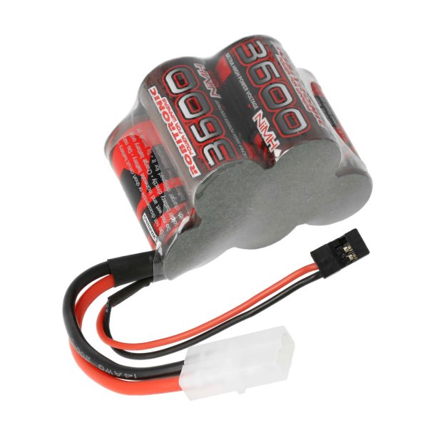 Modtager Batteri - 6V - 3600Mah - Hump Pack