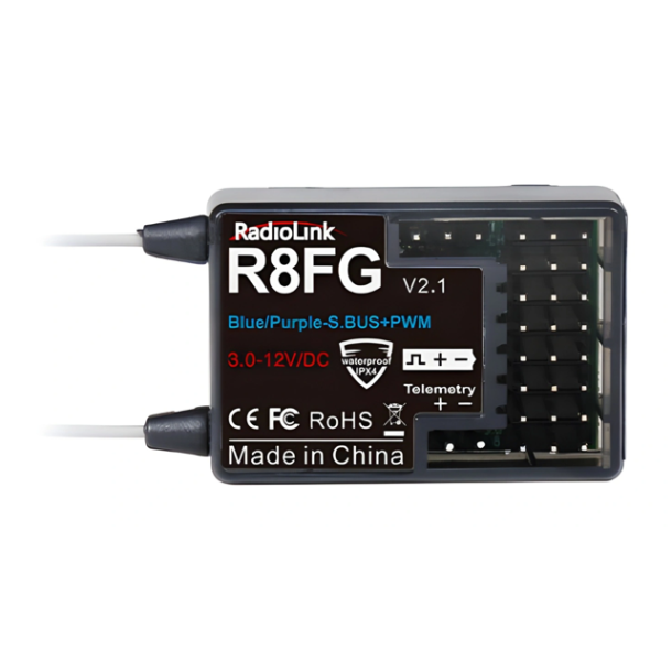 Modtager - 8 Kanaler -R8FG-VC