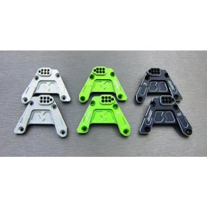 Alu. Fjeder Trne Bag - SCX10-III - Sort