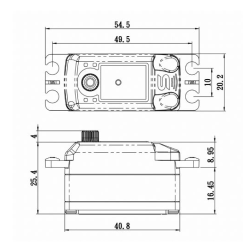 SB-2263MG - 10Kg - Low Profile - Black Edition