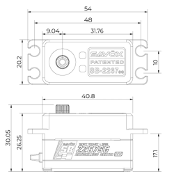SB-2267SG - 25Kg - Low Profile - HV