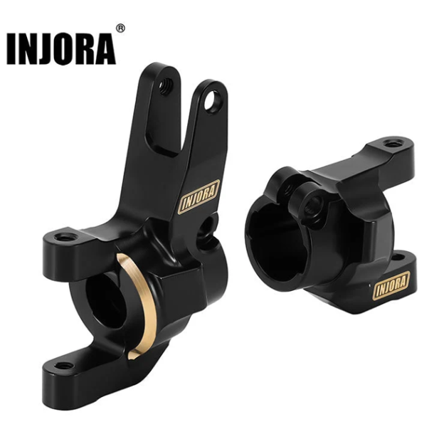 Messing C-Hubs - SCX10-III Straight Axle