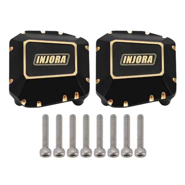 Messing Banjod�ksler - SCX10-III Straight Axle