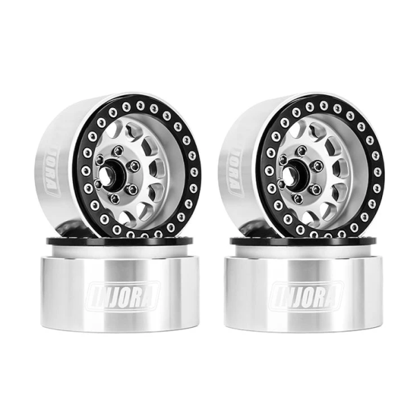 1,9" - Alu. Beadlockf�lge - DeepDish - S�lv/Sort