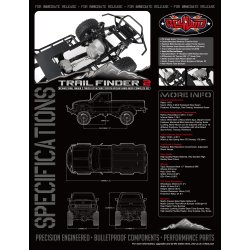 Trail Finder II - KIT - Inkl. 1982 Toyota Pickup Karosse