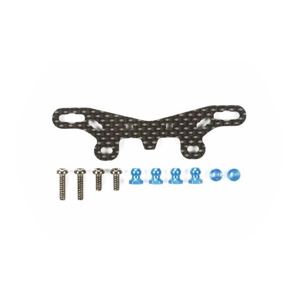 Carbon Damper Stay - Front - TT-02 Type-S