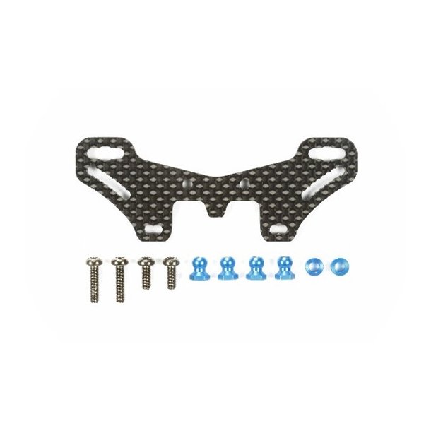 Carbon Damper Stay - Rear - TT-02 Type-S