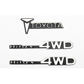 Emblem Sæt - Tamiya HiLux