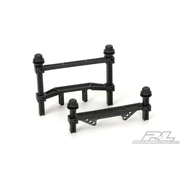 Extended Front &amp; Rear Body Mounts - Slash 2wd