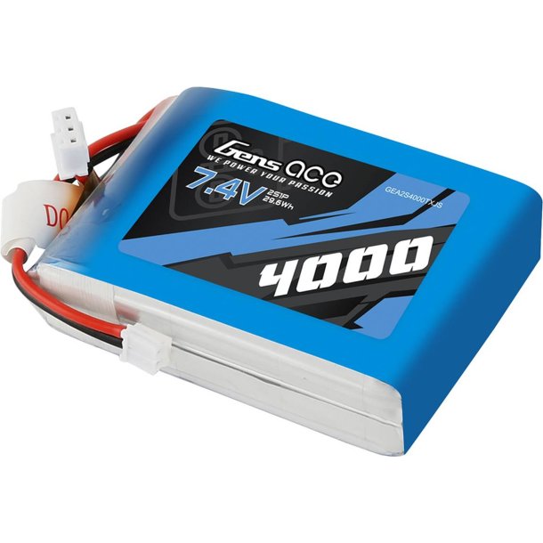 Sender Batteri - 7,4V - 4000Mah