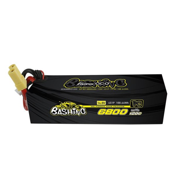 14,8V - 6800Mah - 120C - Bashing Series