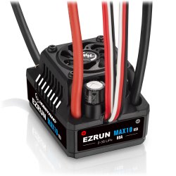 Ezrun MAX10 G2 80A Combo Med 3652SD - 3300KV - 3,2mm Aksel