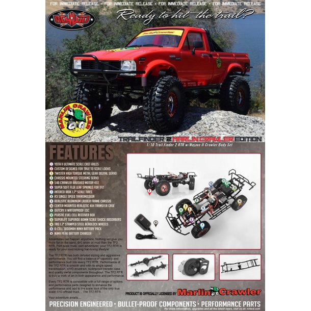 Marlin Crawler - Trail Finder 2 - RTR