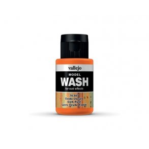 Model Wash - Dark Rust