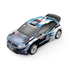 Hyper GO 7304 - 1/7 - Volkswagen Polo R WRC - 4WD - RTR