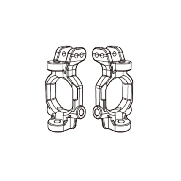 Steering block - HyperGo 1/7 Rally