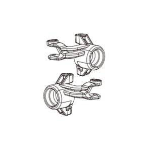 Steering block - HyperGo 1/7 Rally