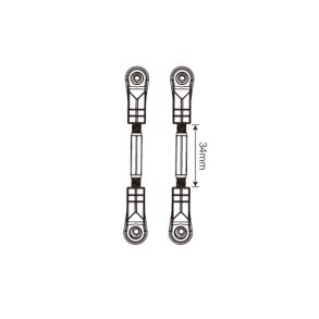 Pull Rods - HyperGo 1/7 Rally