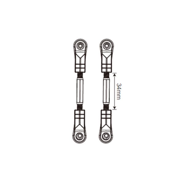 Pull Rods - HyperGo 1/7 Rally