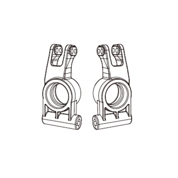 Rear mount - HyperGo 1/7 Rally