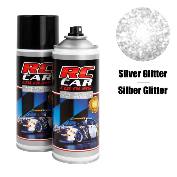 Lexan Maling nr. 924 - Silver Glitter - 150ml