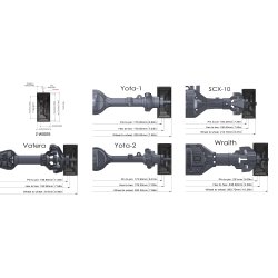 1.55" - Stamped Steel Beadlock Flge - Sort