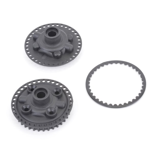 Gear Diff Pulley, Cover and Fence - Mi6/evo, Vibe