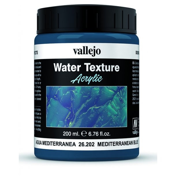 Water Effects - Mediterranean Blue